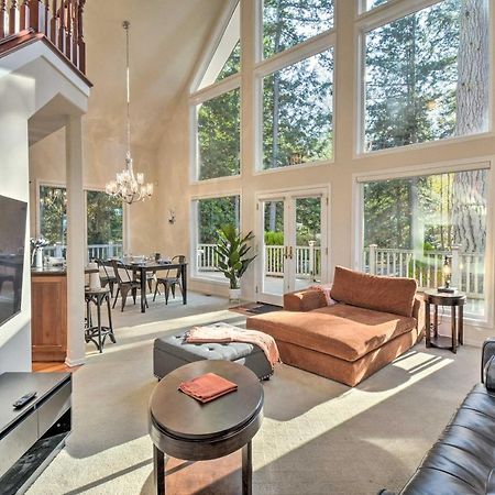 Fox Paws Luxury Cabin - Hot Tub, Fire Pit & Pines! Hansville Exterior photo